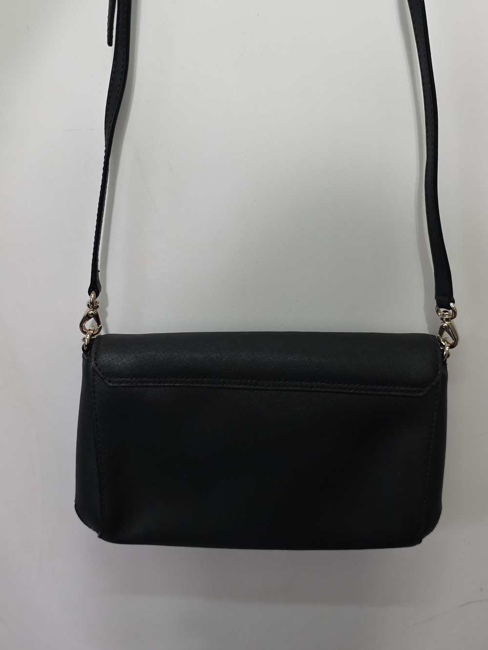 Kate Spade Black Leather Chain Shoulder Bag - Picture 7 of 8